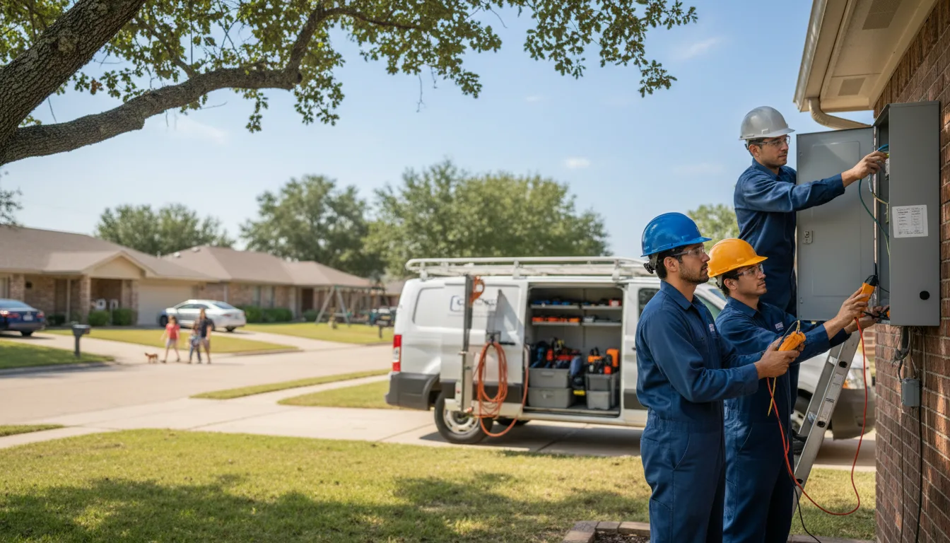 Certified electrician providing emergency electrical services in Starbuck, MN